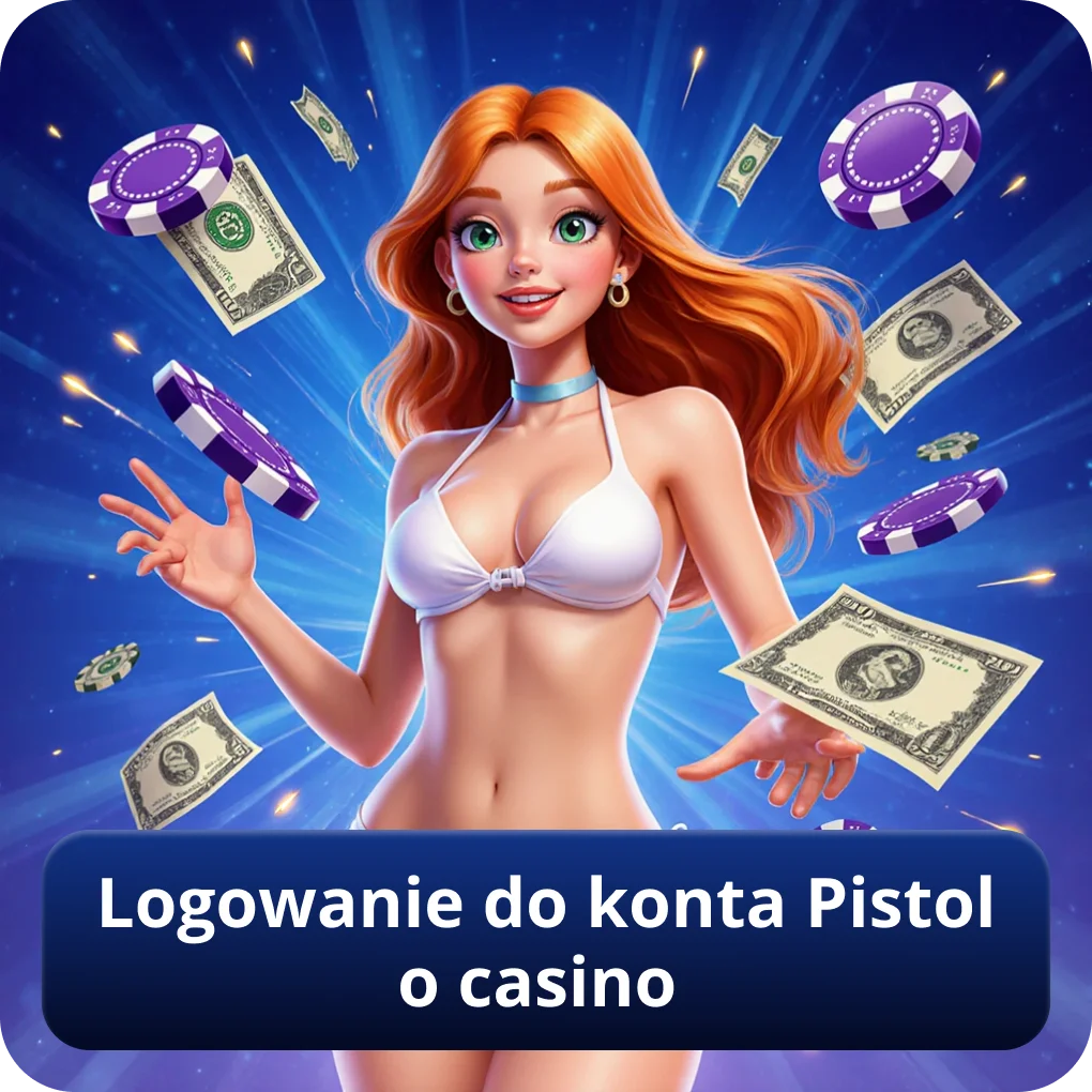 Logowanie do konta Pistolo casino