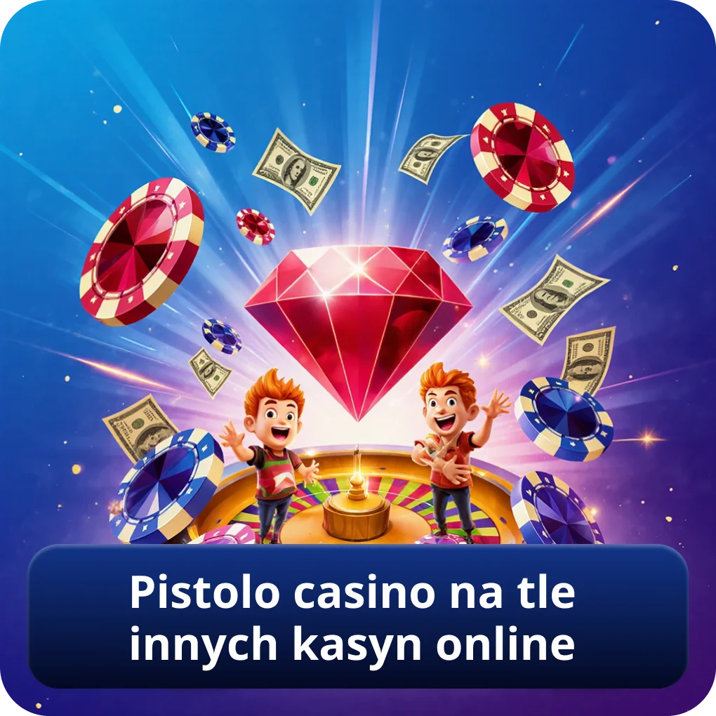 Pistolo casino na tle innych kasyn online