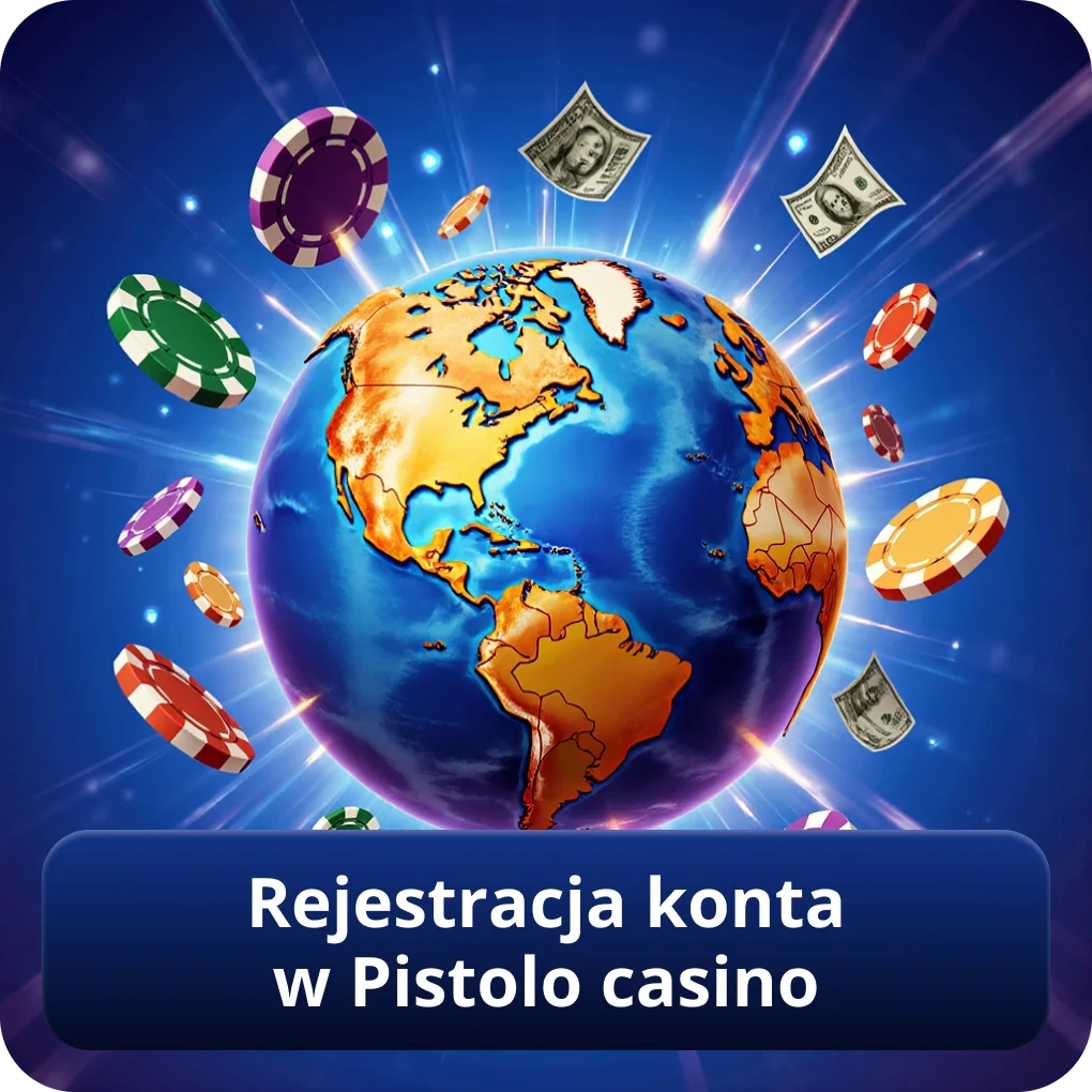 Rejestracja konta w Pistolo casino